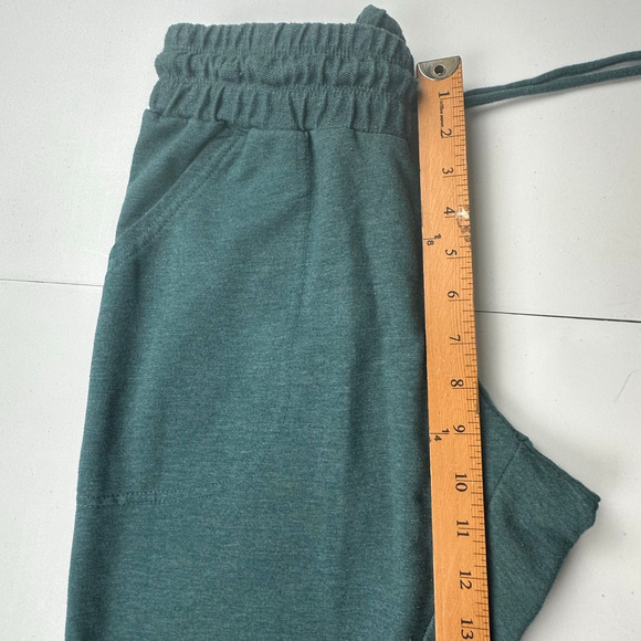 Free People Movement Sweatpants Womens Medium Green Sunny Skinny Joggers Lounge - Picture 9 of 12
